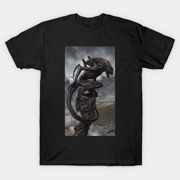 Xenomorph T-Shirt by uncannyknack